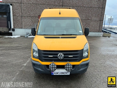 Volkswagen Crafter INNREDNING HENGERFESTE CRUISE PARKERINGSVARMER