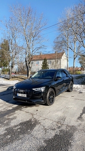 Audi e-tron Audi Etron 50 Advanced Sport 360’’, Krok, Sort Optikk++