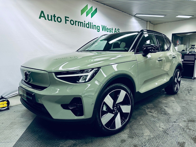 Volvo XC 40 P6 Recharge 231hk 412WLTP Krok Pano Norsk Garanti