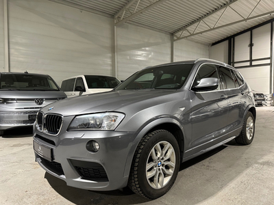 BMW X3 Xdrive 163hk M-Sport|Skinnseter|Krok|Navi|Adventsåpent