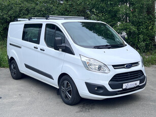 Ford Transit Custom LANG 130hk Aut // KAMERA-WEBASTO-TOPPHENGSLET BAKDØR