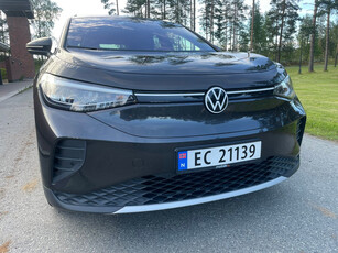 Volkswagen ID.4 77kWh 204hk, hengerfeste, 496km wlpt, varmepumpe