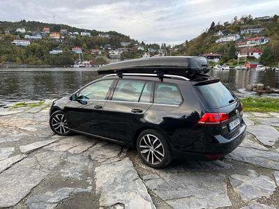 Volkswagen Golf Perfekt fam. bil|EU-godkj.|Skiboks|S+V|Masse utstyr