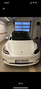 Tesla Model Y Long Range AWD, + Ditec Lakkbeskyttelse