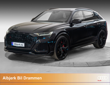 2021 Audi RS Q8 4.0 TFSI V8, S-Eksos/B&O/Skinn-Valcona/Softclose/Head-Up