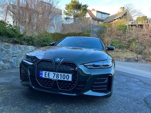 BMW i4 M50 FullyC+mye xtra! LavKM,BSI4år,takluke,setejust,laser+