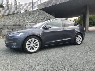 Tesla Model X 100 D 4WD 6-seter Skinn/Carbon/Krok/Autopilot,Luft