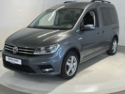 2017 Volkswagen Caddy com 102 tdi dsg. 5-Seter/Cruise/Krok/Navi/Dab+