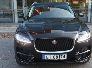 Jaguar F-PACE 2,0 Td 180hk AWD Pano luke,Ny service SE km