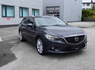 Mazda 6 2,2 l 175 HK| Skinn | Automat| BOSE | R.Kam | H.Feste