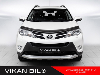 Toyota RAV4 2,2D 150HK 4X4*AUT*SORT SKINN*NAVI*R.KAMERA*EL BAKLUKE