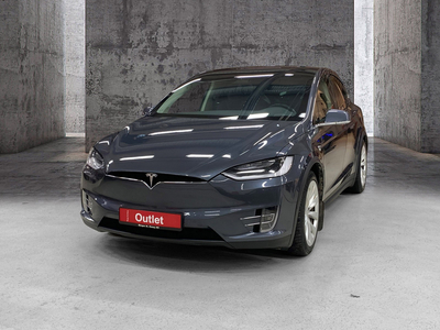 Tesla Model X 75D 4WD 6-s Outlet/Skinn/Krok/6s/Vinter/AP 2,5/EU2026