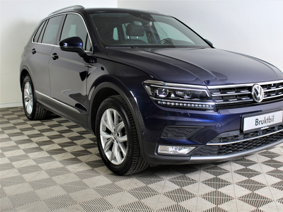 2016 VW Tiguan Highline 150 TDI 4M/DSG A.view/Ergo/Ryggekam./Krok(2500kg)/Keyless/Webasto++