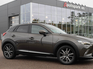 Mazda CX-3 2,0L 150HK 4X4 OPTIMUM/AUTOMAT/SKINN/ADAPTIV/BOSE+++