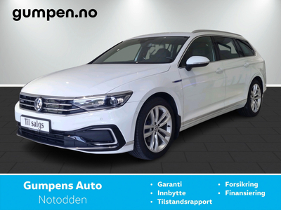 2020 Volkswagen Passat GTE 1,4 TSI 218hk aut