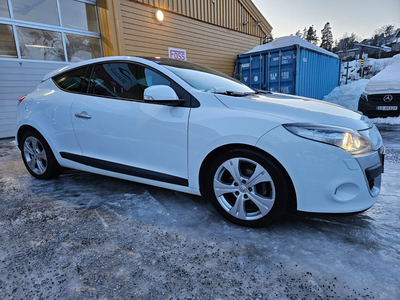 Renault Megane Coupe 131hk Panoramatak+Navi+PDC+Påkostet+Unik bil!!!