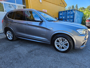 BMW X3 xDRIVE20i 184hk M-sport+Krok+R.kamera+Navi+HUD+DAB+++