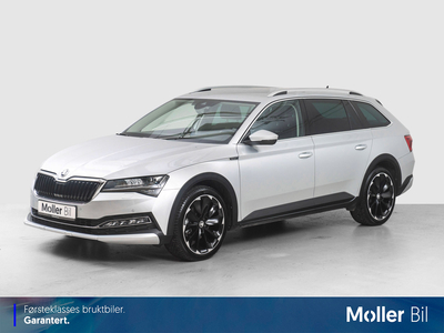 2023 Skoda Superb Scout 2,0 TDI 200hk 4x4 - Canton,Matrix,P.varmer,Krok,Navi,ACC