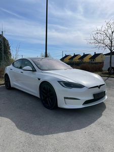 Tesla Model S Plaid/19”/21” FSD/ White Interior