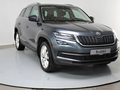 2021 Skoda Kodiaq Style TDI 200hk DSG Webasto/Svingbar krok/Skinn/El.bakluke/El.sete/Oppvarmet ratt