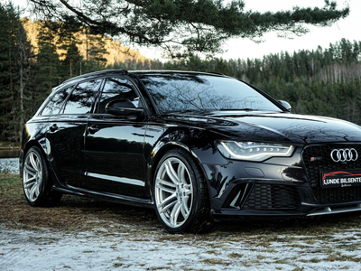 Audi RS6 V8 QUATTRO 4.0 560HK/HEAD-UP/LED/DAB/KARBON/BOSE/KAMERA