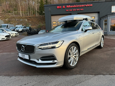 Volvo V90 T8 Twin Engine 408hk Pilot Assist / Krok / Skinn / Pano