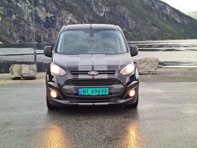 Ford Transit Connect TRANSIT CONNECT LANG 150HK, REGREIM BYTTET, 2xSKYVEDØR.