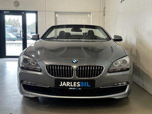 BMW 6-serie 640I 3.0 320hk Cabriolet / Meget velutstyrt / Pen bil!