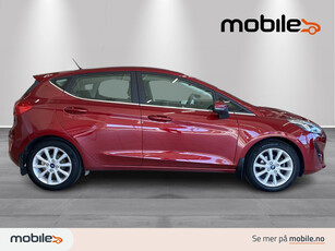 Ford Fiesta 1,0 EcoBoost 100hk Titanium aut /Automat/Apple Carplay/