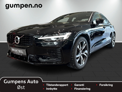 2021 Volvo S60 T8 390hk Twin Engine AWD R-Design ELEKTRISKREKKEVIDDE 56 KM WLTP