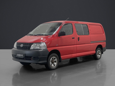 Toyota HiAce SE KM/ MEGET PEN OG VELHOLDT/ 4x4/ LANG/