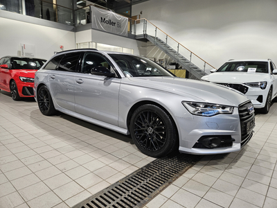 2018 Audi A6 190hk TDI q/s Sport Black Edition/Led-lys/Webasto/Panorama-tak/Krok(1900kg)/Navi+