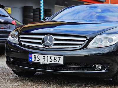 Mercedes-Benz CL 5.5,Navi,Skinn,Soltak,388HK,Lav KM+++