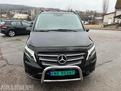 Mercedes-Benz Vito 4MATIC A2 190HK HENGERFESTE INNREDNING DOBBELTGULV CRUI