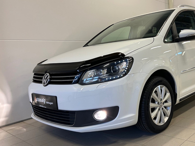 Volkswagen Touran 1,6/105HK TDI DSG/AUT.Varebil..Led,Xenon,Navi,skinn,Pdc