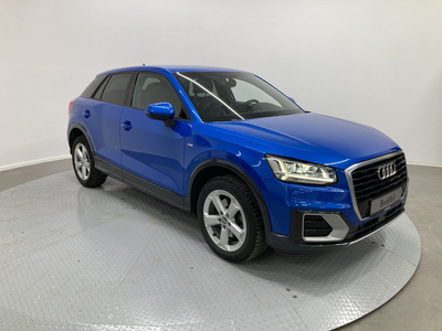 2018 Audi Q2 150 TFSI S-tro Sport S-line/Acc/Skinn-stoff/Krok/Sort-taktrekk/LED-lys/Park.sensorer++