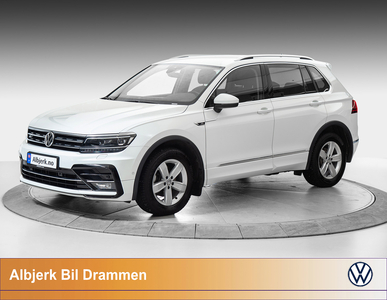 2019 Volkswagen Tiguan excl.r 150 tdi 4m dsg Webasto, R-Line, Ryggekamera