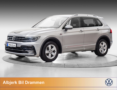 2020 Volkswagen Tiguan Exclusive r-line tdi 150hk 4x4 Webasto EL-skinnseter H-feste