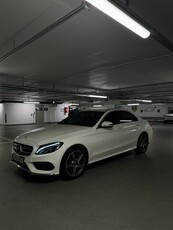 Mercedes-Benz C-Klasse C 350 E 2.0-211 2X AMG PAKKE! // STARLIGHTS