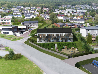 Enderekkehus over to plan med carport - grunnarbeider i gang - videresalg av kontraktsposisjon