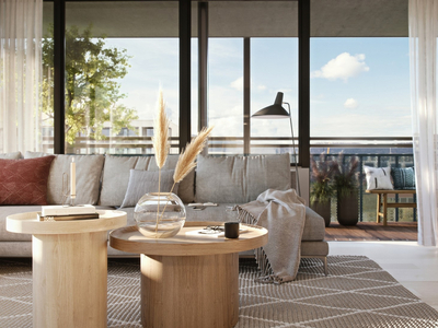 Ringve Pluss Autronica - 3 roms leilighet med 19 m² vestvendt balkong. P-plass. Salg av kontraktsposisjon.