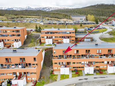 Stakkevollan - Attraktiv 4-roms hjørneleilighet m/garasjeplass! Balkong l Markterrasse l Fantastisk utsikt