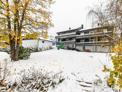 2-roms selveier i rolige omgivelser. Idyllisk utsikt til Mosseelva. Enkel adkomst. Sykkelavstand til byen og togstasjon.