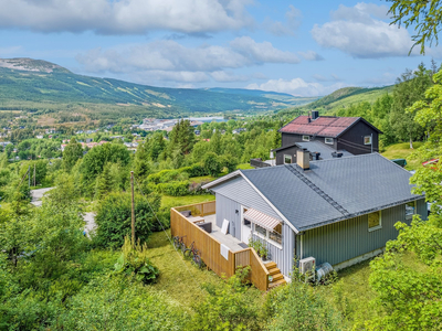 Pen enebolig vesentlig oppusset i 2022. Solrik sydvestvendt terrasse med flott naturskjønn utsikt. Vedovn og varmepumpe!