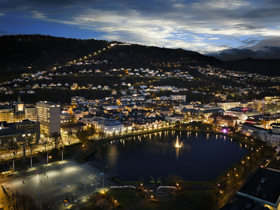 BERGEN SENTRUM - Enebolig like ved Lille Lungegårdsvannet og gangavstand til 