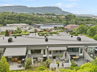 SKUI/VØYENENGA Rekkehus m/mulighet for 3 sov. Terrasse/nytt kjøkken/vedovn/carport. Nær barnehage og skole. Lave omk