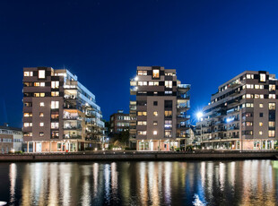 Værste brygge - Strøken 3-roms leilighet med elveutsikt og garasjeplass