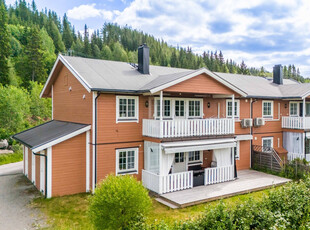 TRYSIL - Innbydende leilighet ved Rypbekken i Innbygda. 3 soverom og carport.