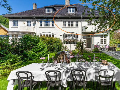 Skap ditt drømmehjem | Ca. 200 m² | Murhus (1913) | Eksklusiv gate | Carport | Hage, sol & utsikt | Barnevennlig