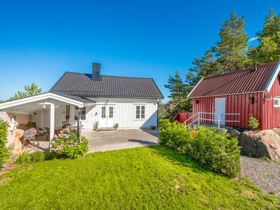 Holmesund - Nydelig sørlandshus like ved sjøen - Brygge og god parkeringsplass